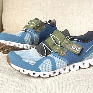 Women’s on cloud blue and sage